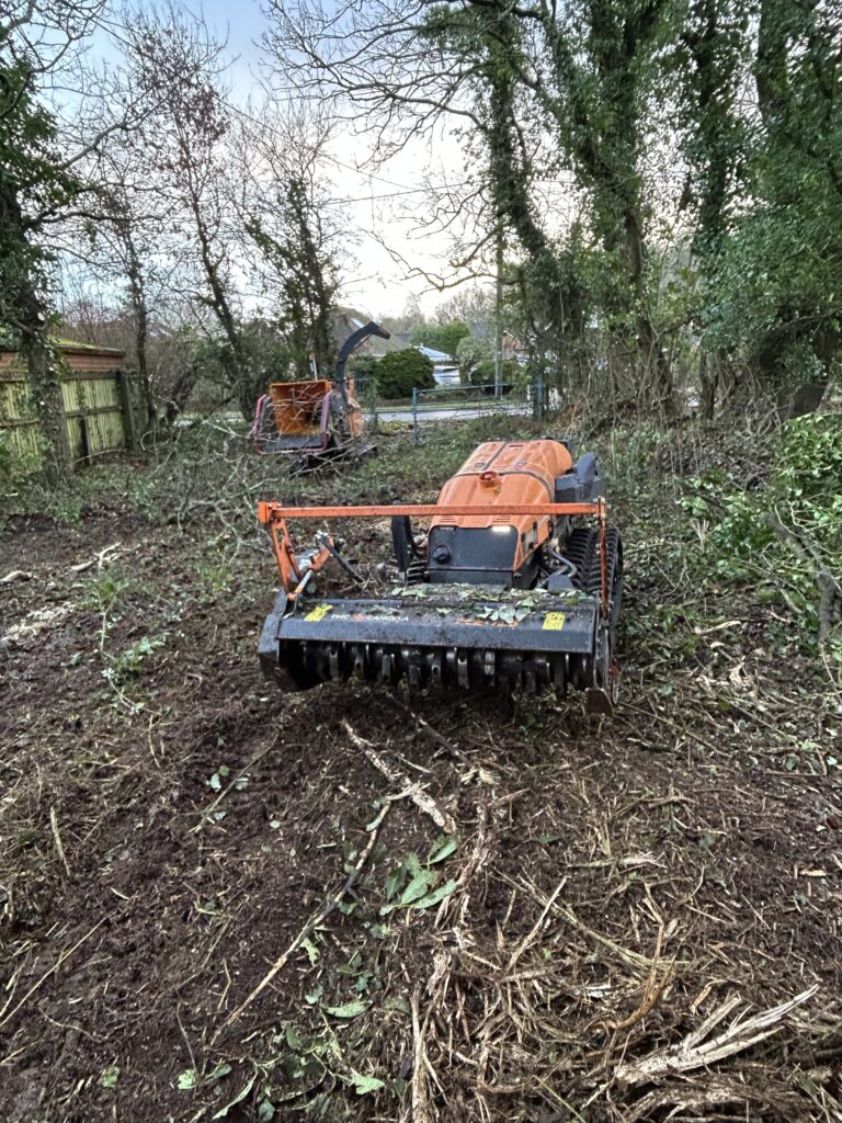 Site Clearance Services Clearcut Tree Surgery Equipment