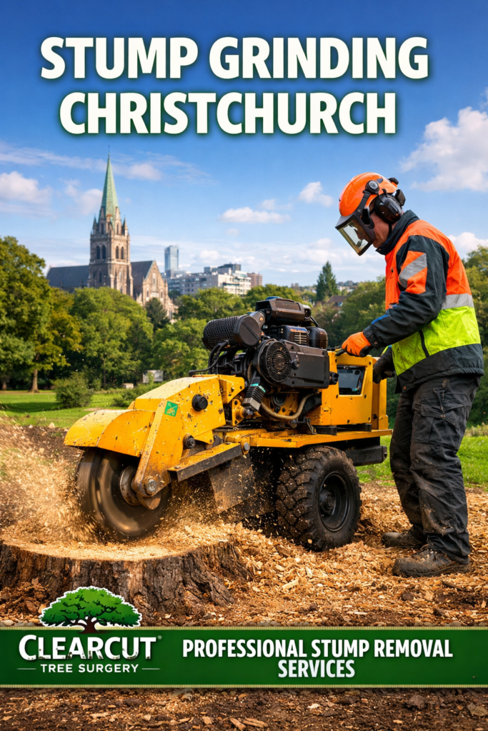 Stump Grinding Removal Christchurch Dorset