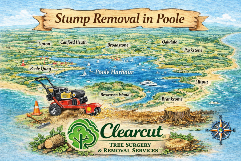 Stump Removal Poole Clearcut Tree Surgery